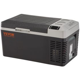 VEVOR Car Refrigerator, 12 Volt Car Refrigerator Fridge, 21 QT/20 L Single Zone Portable Freezer, -4Â°F-50Â°F Adjustable Range