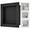 VEVOR Shower Niche Ready for Tile 16" x 16", Single Shelf Organizer, Square Corners Wall-inserted Niche Recessed, Sealed Protection Modern Soap Storag
