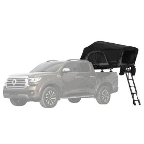 ILANDER Lite Cruiser Roof Top Tent 140cm, Entry level Overland Aluminium Fold Out Style Car Roof Tent for Sedan Van SUV Truck Camping Waterproof,Windp