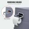 VEVOR Portable Toilet for Camping, Porta Potty with 1.3 Gal Detachable Inner Bucket & Removable Paper Holder, Commode with Dual Lids, Travel Toilet fo