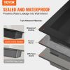 VEVOR Shower Niche Ready for Tile 16" x 16", Single Shelf Organizer, Square Corners Wall-inserted Niche Recessed, Sealed Protection Modern Soap Storag