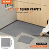 VEVOR Carpet Tiles Peel and Stick, 12' x 12' Squares Self Adhesive Carpet Floor Tile, Soft Padded Carpet Tiles, Easy Install DIY for Bedroom Living Ro