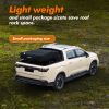 ILANDER Lite Cruiser Roof Top Tent 140cm, Entry level Overland Aluminium Fold Out Style Car Roof Tent for Sedan Van SUV Truck Camping Waterproof,Windp