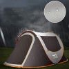 Family Camping Tent, can accommodate 3 to 4 People, Ventilation on All Sides, 1 Second Extremely Fast Installation, Wind/Rainproof