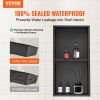 VEVOR 13"x25" No Tile Shower Niche 304 Stainless Steel, Wall-Inserted Niche Recessed Double Shelves, Sealed Waterproof Rust-Resistant Easy Cleaning Mo