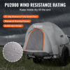 Truck Bed Tent, 5.5'-6' Pickup Truck Tent With Rain Layer And Carry Bag, Waterproof PU2000mm Double Layer Truck Tent For Camping, Accommodate 2-3 Pers