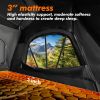 ILANDER Lite Cruiser Roof Top Tent 140cm, Entry level Overland Aluminium Fold Out Style Car Roof Tent for Sedan Van SUV Truck Camping Waterproof,Windp