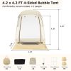 Instant Pop up Sports Tent with Carrying Bag and Floor Mat for 1-2/5-6 People
